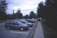 east on Main Street in front of Library - Sept 1996